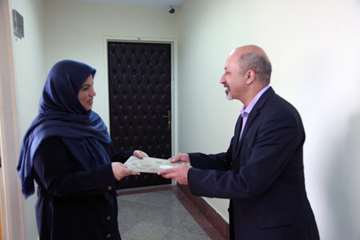 مراسم تجلیل از کارکنان معاونت آموزشی